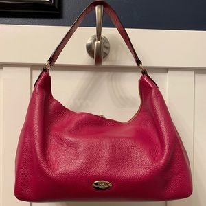 Pink Coach Crossbody/Shoulder Bag